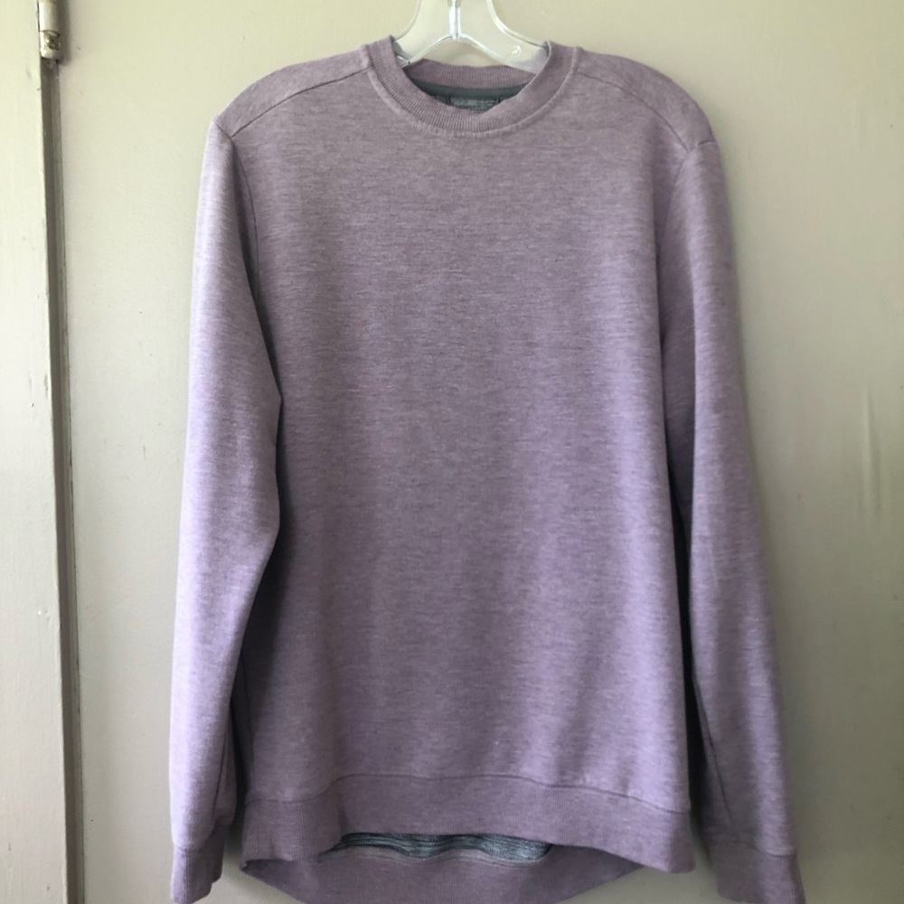 All in Motion Light Purple Crewneck Sweater Relaxed Fit